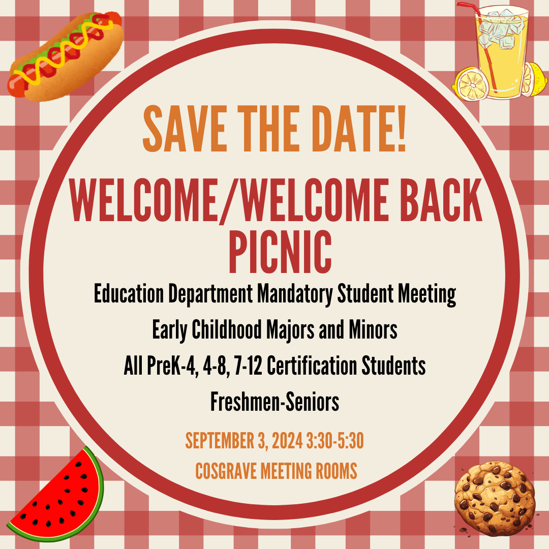 Education Dept. Welcome & Welcome Back Picnic