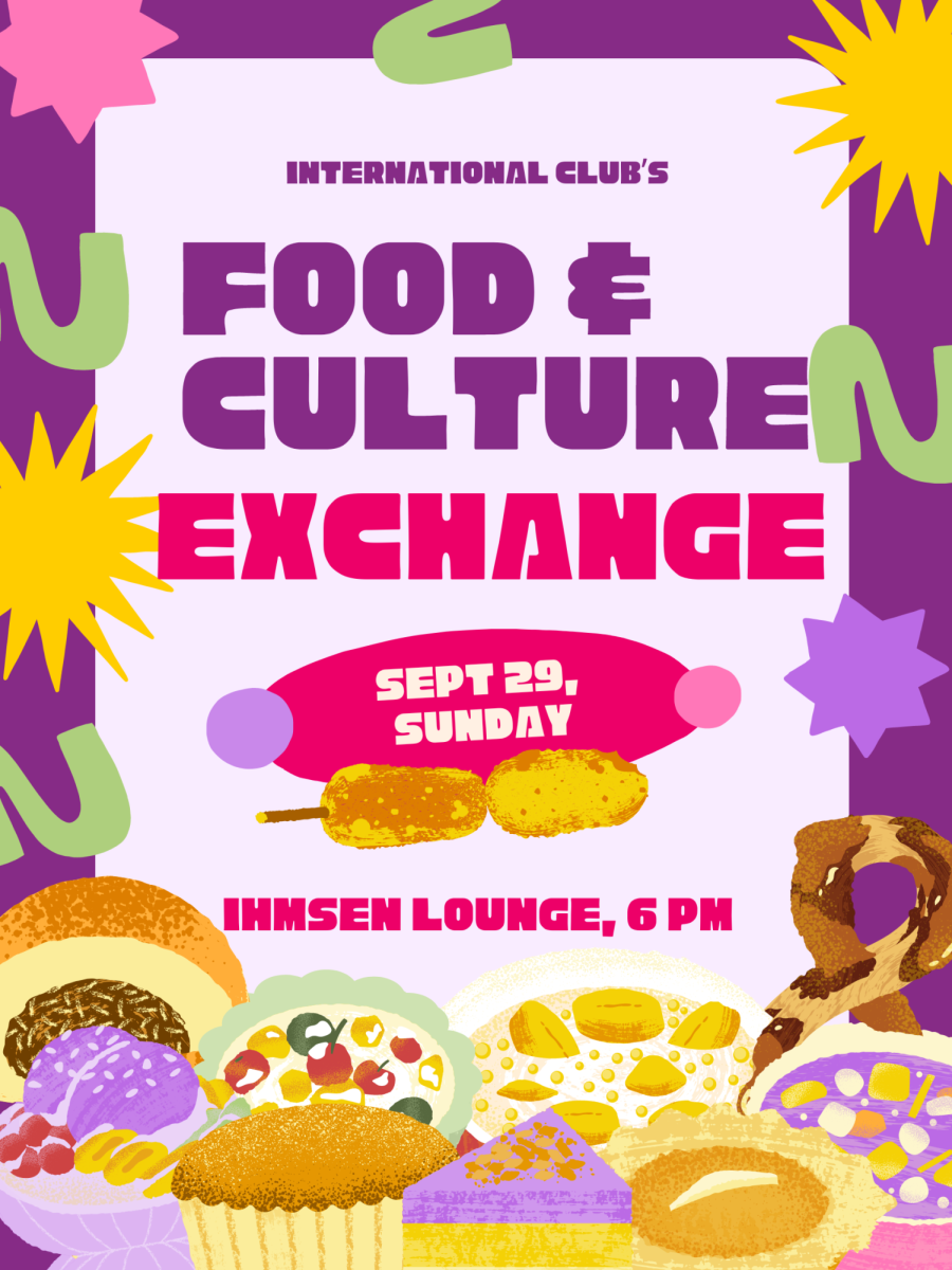 Join International Club for a Food & Culture Exchange!