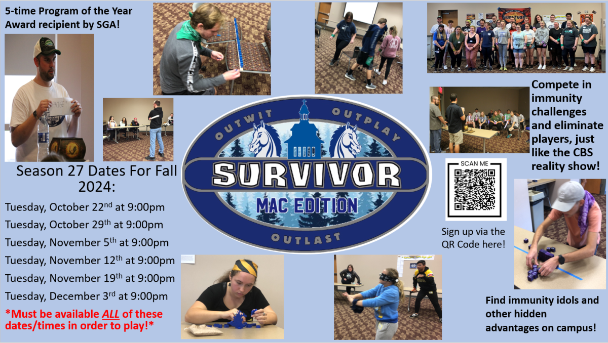 Upcoming: Survivor: MAC Edition Regular Season Begins