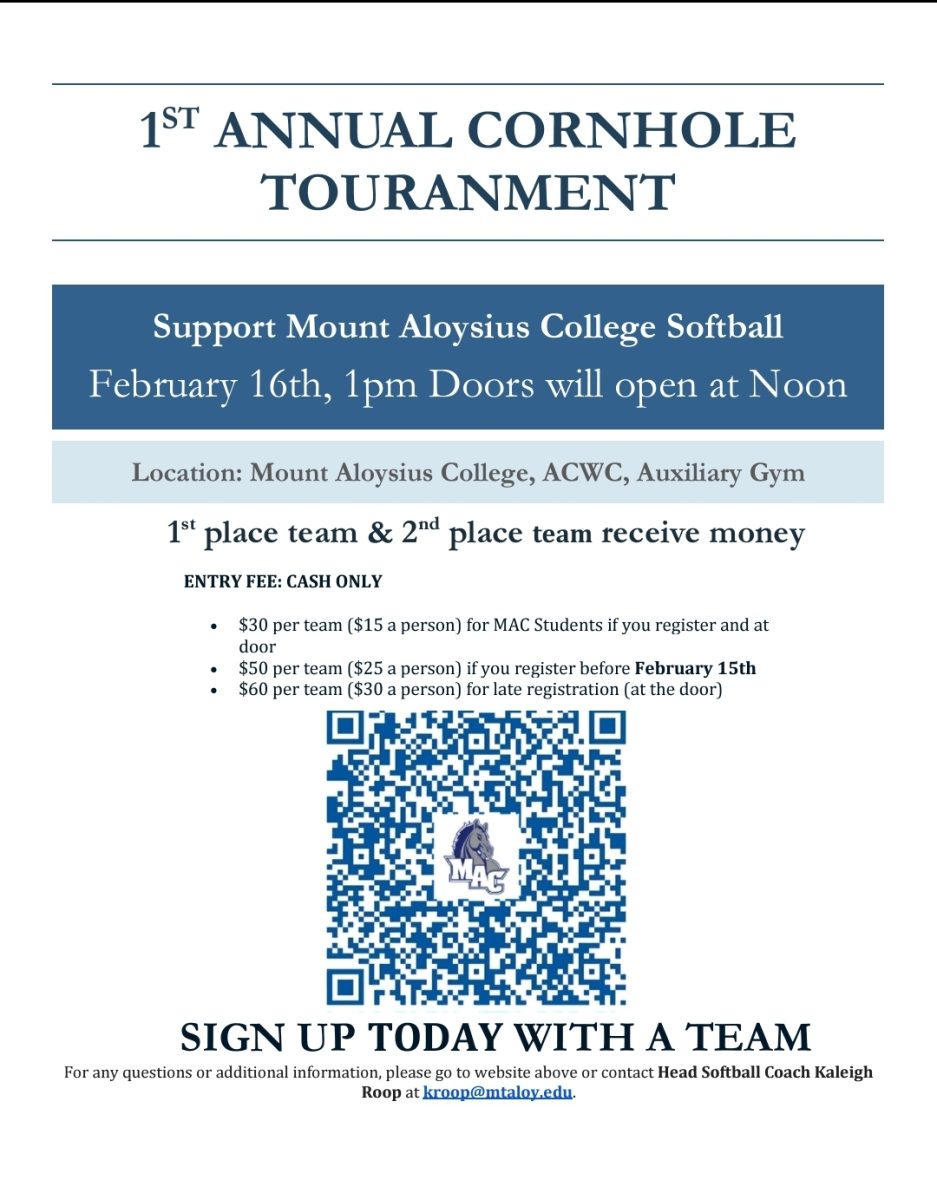 Mount Aloysius College Softball First Annual Cornhole Tournament