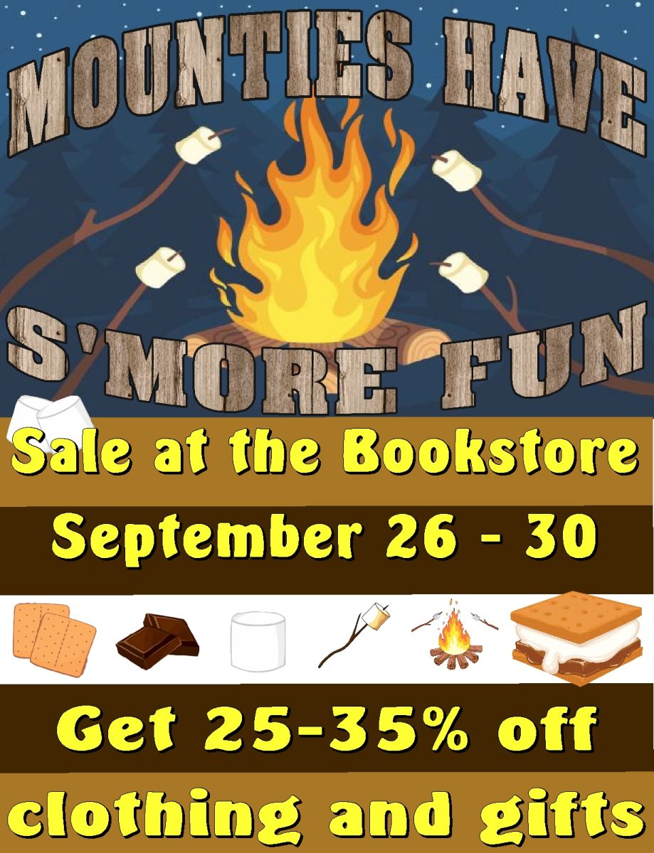 Bookstore Sale: Mounties Have S'More Fun