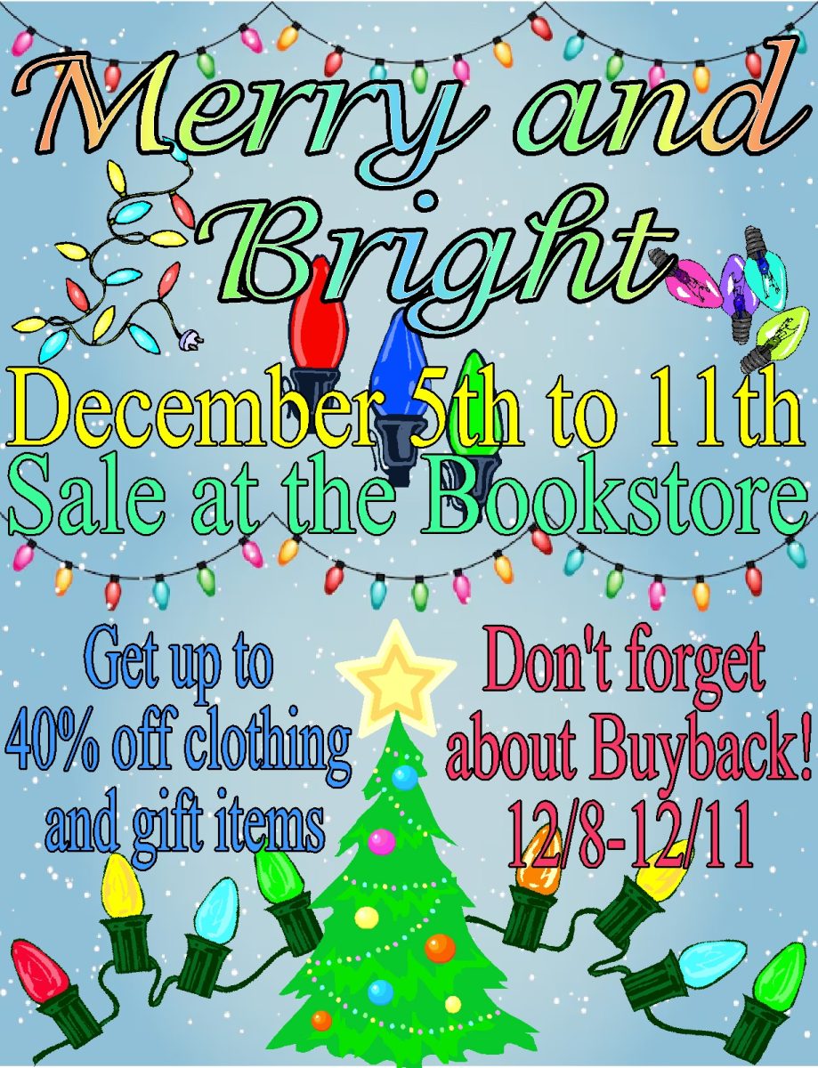 Sale at the Bookstore/Buyback