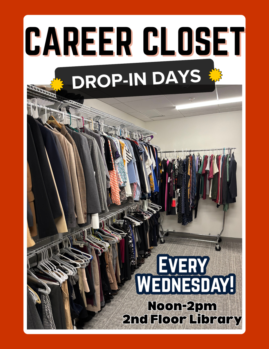 Career Closet Drop-In Days!