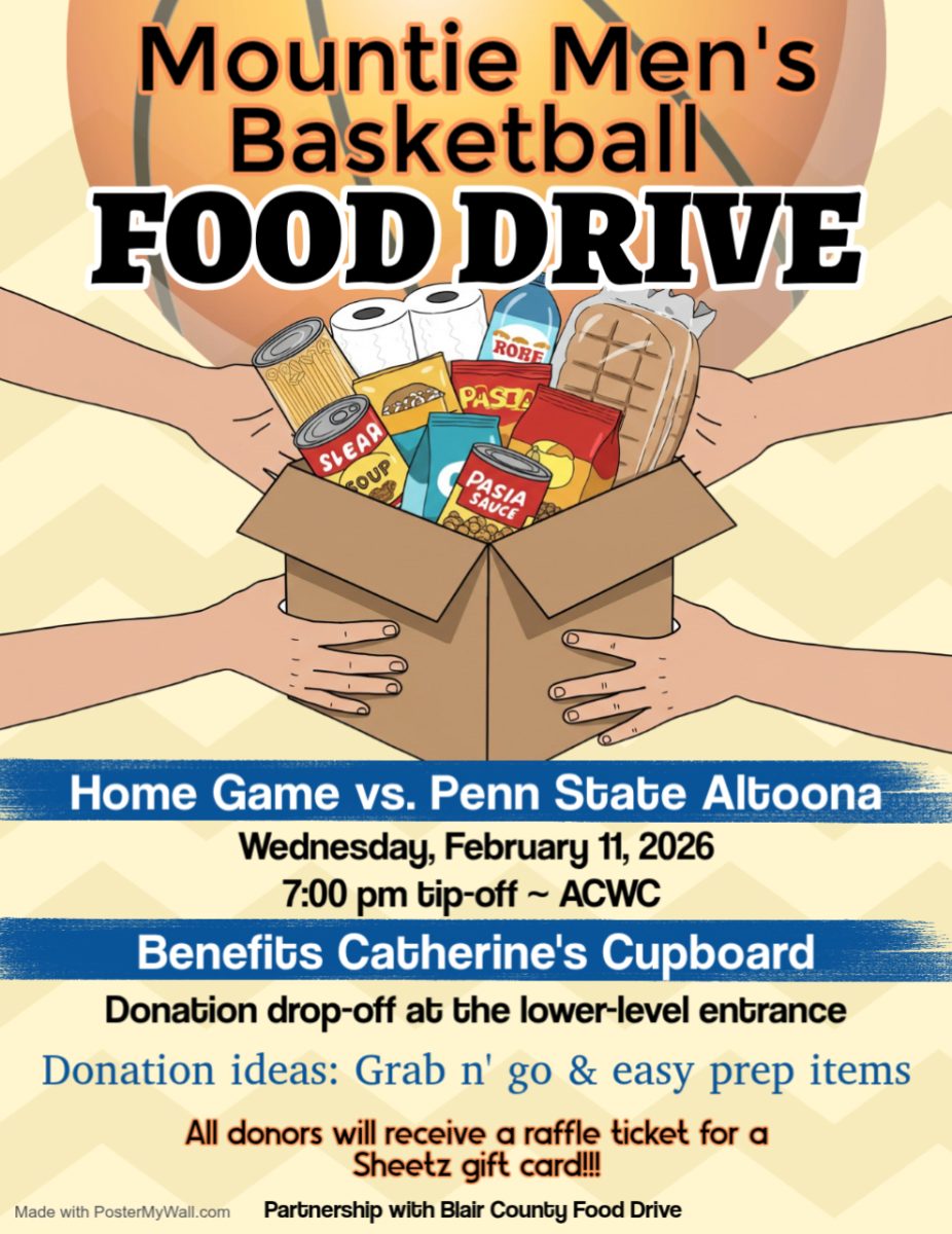 Donate to the Mountie Men's Basketball Team's Community Food Drive
