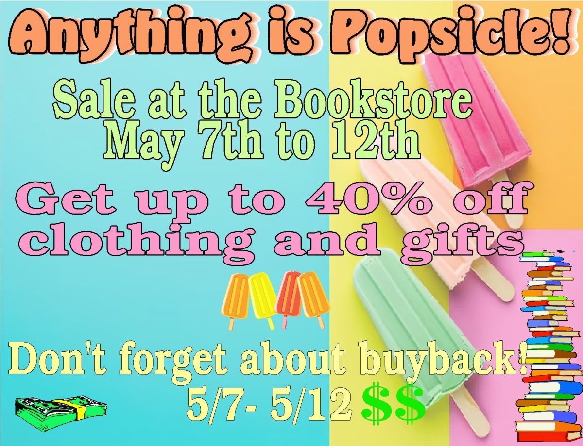 Sale at the Bookstore/Buyback