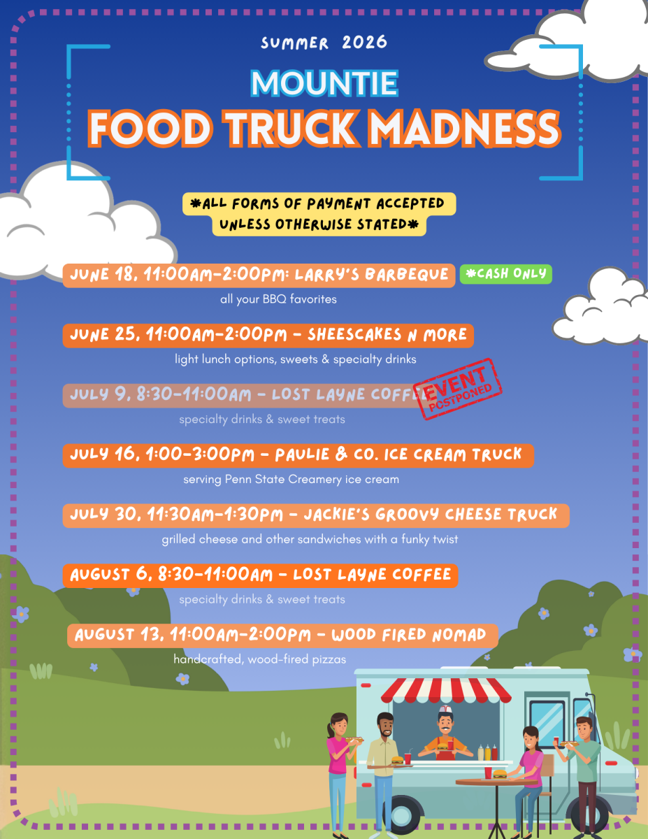 Updated Food Truck Schedule