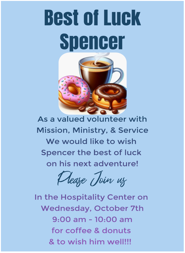Good Luck Spencer - Donuts